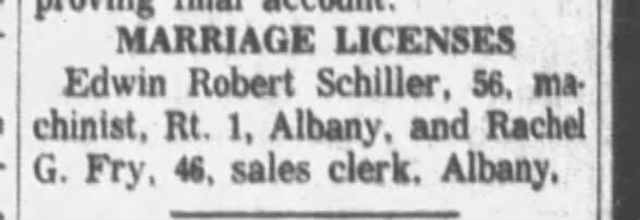 Clipping from Albany Democrat-Herald